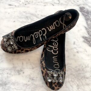 Sam Edelman leopard print flats
